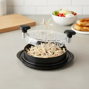 Clear Meat Chopper, Manual Food Chicken Breast Shredder Tool, Portable Meat Chopper for Daily Use, Kitchen Utensils, Household Kitchen Accessories
