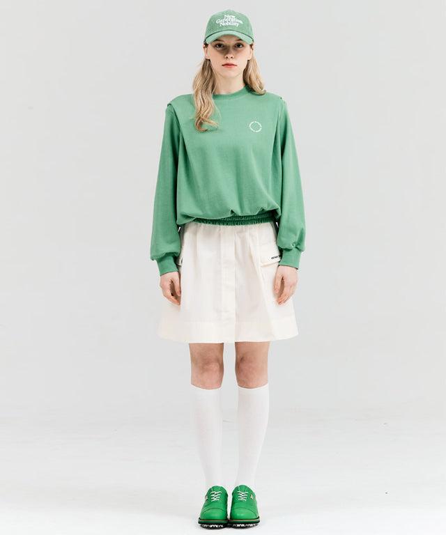 HENRY STUART Women's Over Shoulder T-Shirt - Green