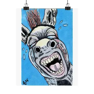 Bray Day - Barnyard Oddities - Matte Poster
