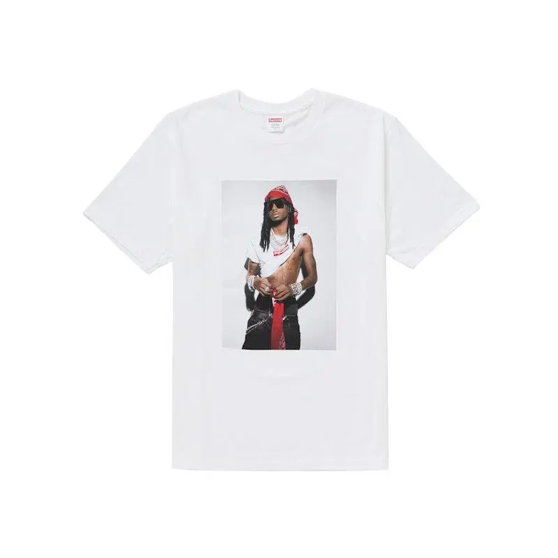 Supreme Men's Playboi Carti Tee White, from StockX Supreme Men's Playboi Carti Tee White, from StockX