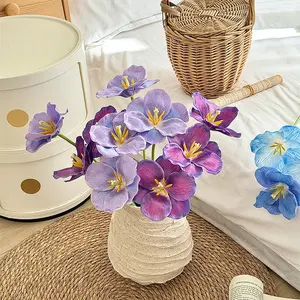 3D printed flip-tulip artificial flowers for home living room decoration, DIY bridal bouquet, wedding fake flowers, photography props