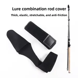 Luya rod fishing rod bundle rod belt fishing rod protective cover tied rod belt fishing gear small accessories outdoor fishing