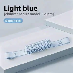 Resistance Band for Muscle Building, Digital Resistance Band for Middle-aged and Elderly, Leg Exercise, Leg Muscle Training, Segmented Elastic Band