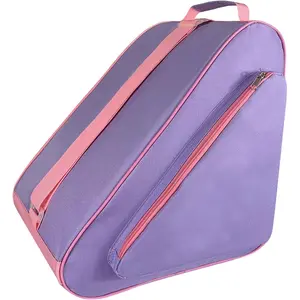 Roller Skate Bag,Adjustable  Strap ice Skate Bags for Girls Boys and Adults,Large Capacity Breathable Skate Bags Fit Quad Skates,Inline Skates,Roller Skates and  Skate Accessories