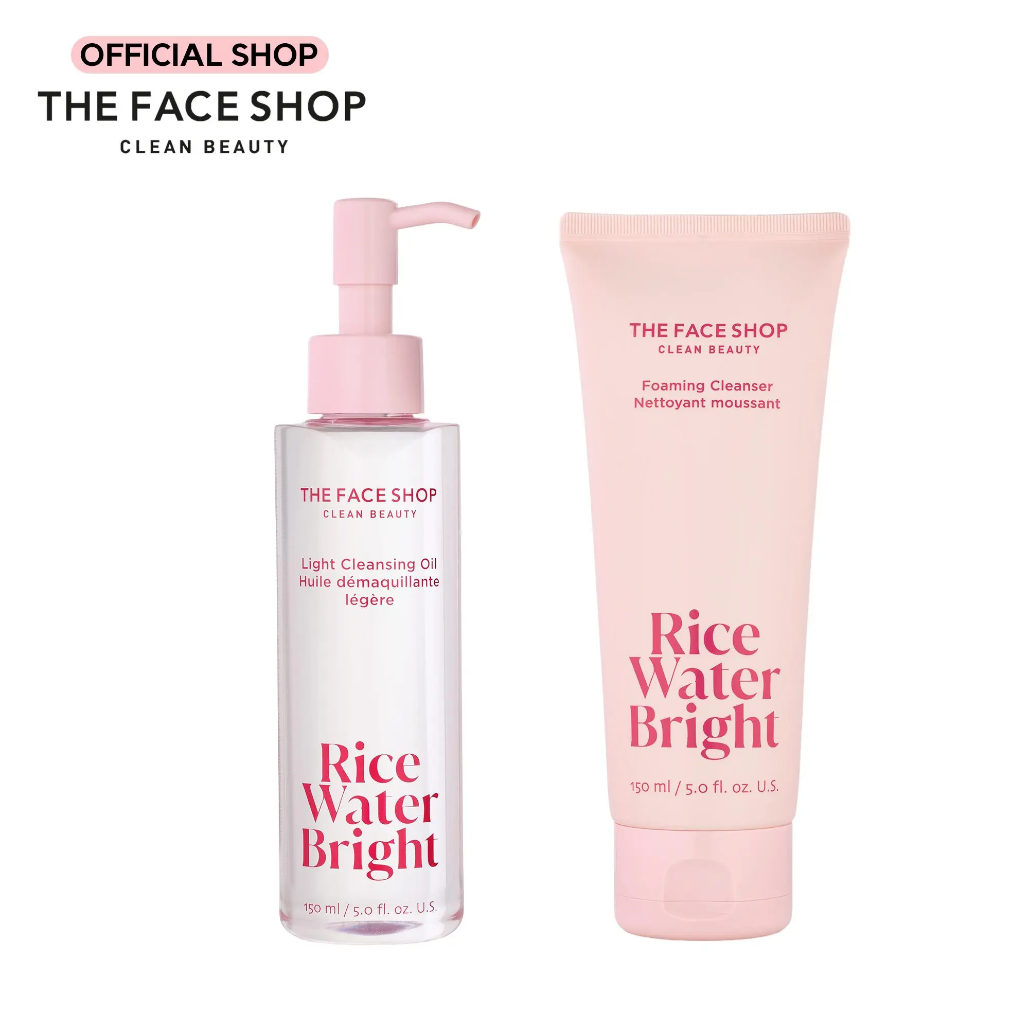 THE FACE SHOP All-Purpose Routine Cleansing Bundles THE FACE SHOP All-Purpose Routine Cleansing Bundles