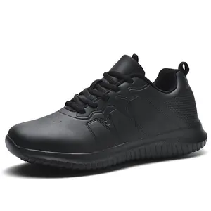 Michelin Chef's Anti-Oil Sports Shoes with SRC Coating - Slip-Resistant Water-Resistant Oil-Resistant Breathable Sneakers for Catering & Casual Wear
