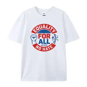 Equality For All No Hate Graphic T-Shirt
