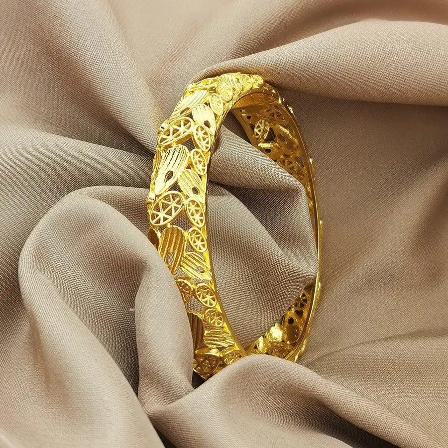 Hollow rice shaped bracelet (1 piece)