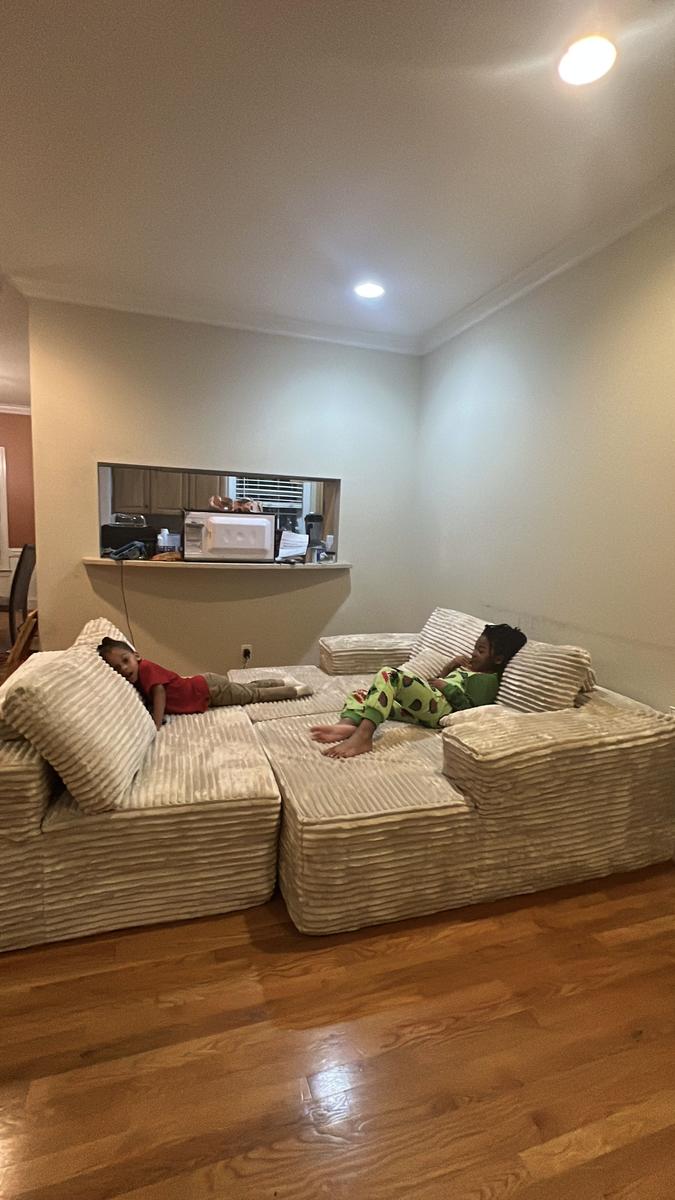 Item: Beige Plush Corduroy