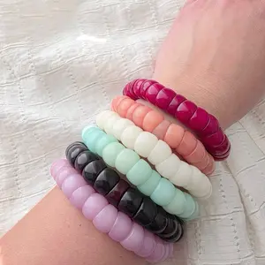 Natural Bodhi Garlic Bead Bracelet | Handmade Anxiety Relief Fidget | Meditation Rolling Beads | Calming and Spiritual Gift Ideas | Zen