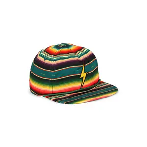 VINTAGE BOLT TWILL LOW-RISE TULUM TRUCKER HAT - BLUE