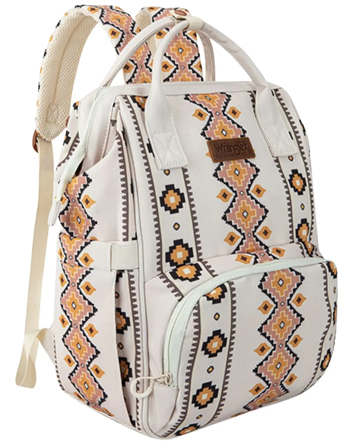 Wrangler Women's Women'S Southwestern Print Canvas Backpack - Wg2204-9110 Tn Wrangler Women's Women'S Southwestern Print Canvas Backpack - Wg2204-9110 Tn