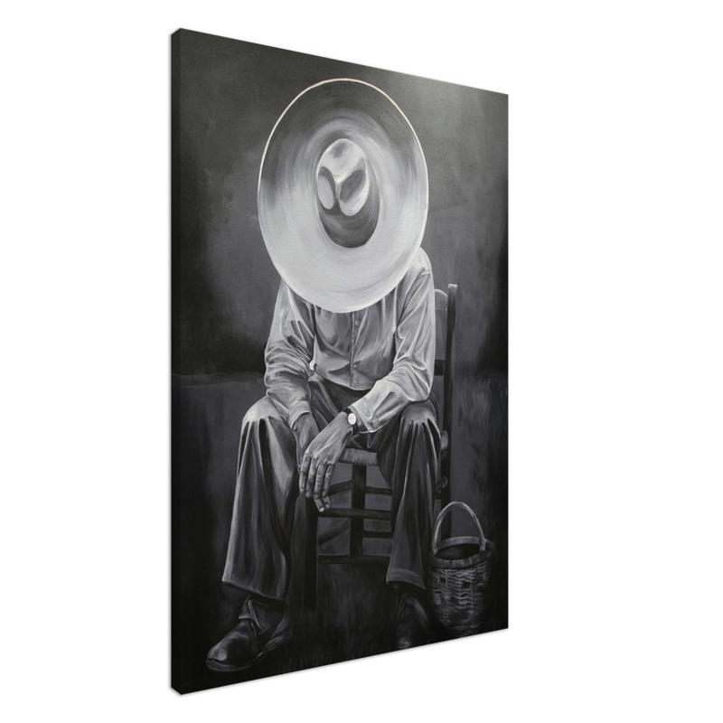 El Hombre  28x40″ Canvas Print