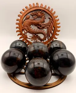 Blue Dragon Eye Obsidian Orbs