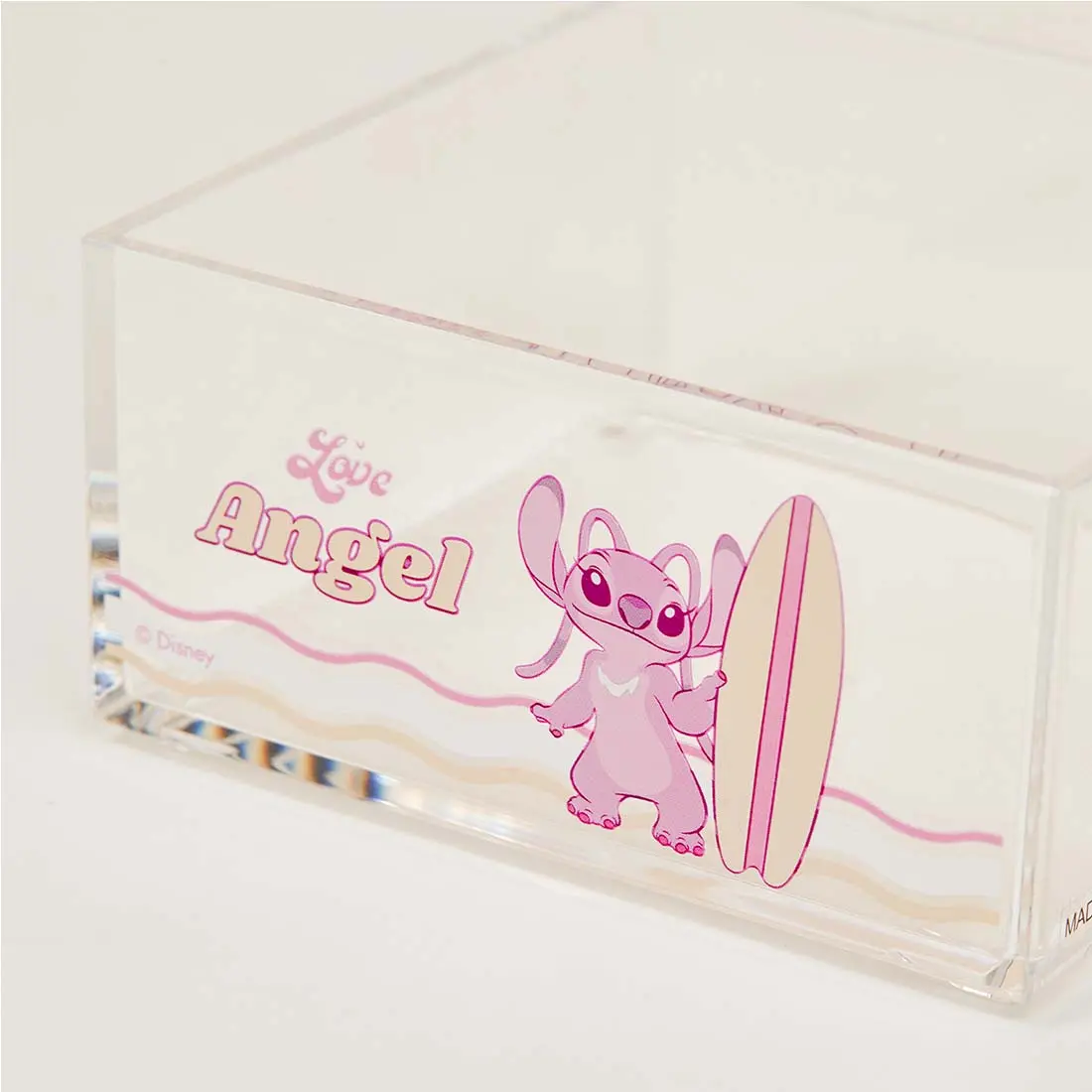 Disney Lilo & Stitch Collection Stackable Transparent Storage Box, Cute Stitch Design, Clear Visibility, Home Organizer for Small Items, Space-Saving, Ideal for Fans, Holiday Gift Organiser#Summervibes,Back To School
