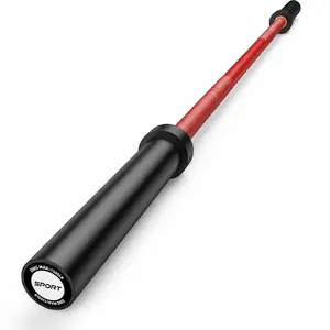 Garvee 7Ft Olympic Barbell for Strength Training and Weightlifting, 45 LB Weighted Bar with 1500 Lbs Capacity, Suitable for Squat, Deadlift, Bench Press, Curl, Overhead Press, Fits 2 Inch Plates, 2.1m Length