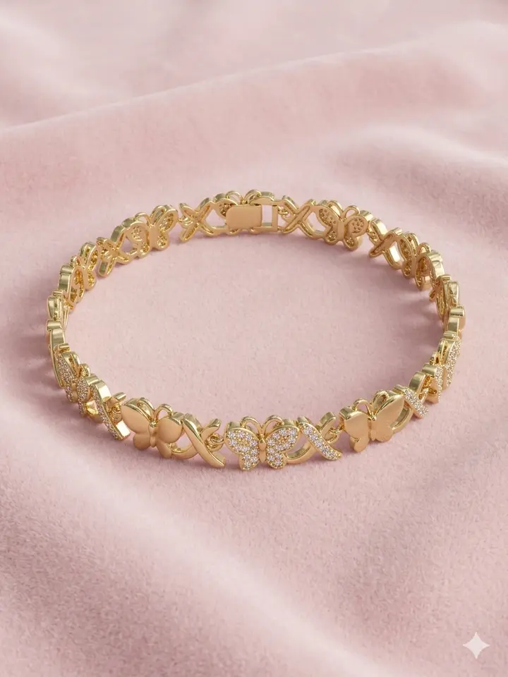 Butterfly xoxo Bracelet