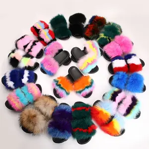 Women's Furry Slides