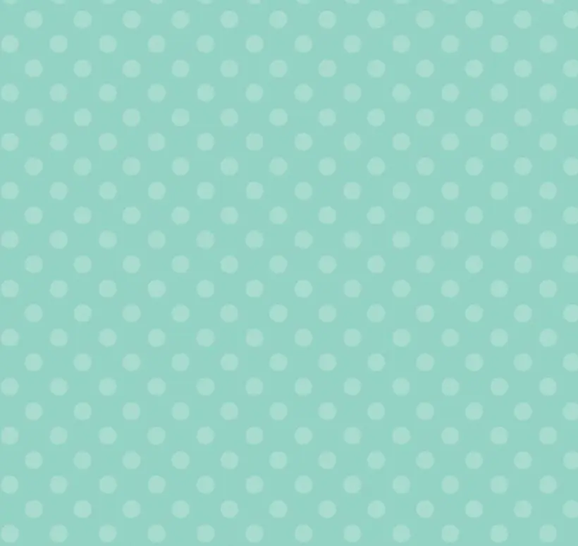 Gingerbread Kisses Polka Dots Blue | Yardage Listing