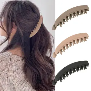 AWAYTR 5.12" Large Banana Clip Hair Clips Volumizing Hair Claw Clips Fashion Hair Styling Hair Accessories for Thick & Thin Hair 3Pcs/Set