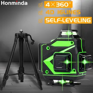 High Precision Infrared Level Instrument, Strong Light Fine Line Laser Wall Ground Outdoor Light Auto Leveling Tool, Laser Leveler Tool