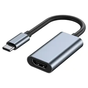 USB C to HDMI Adapter for Monitor, 4K HDMI to USB C Laptop Docking Stations for MacBook pro, USB Type C to HDMI Cable for iPad air, USBC to HDMI Dongle for Chromebook XPS TV ect