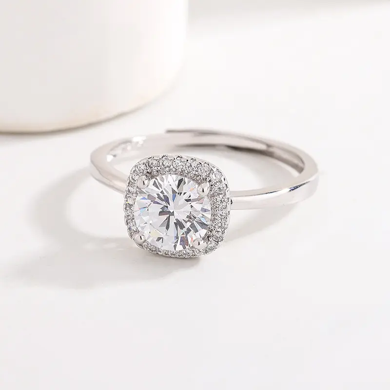 Classic Cubic Zirconia Sparkling Jewelry Versatile Daily Party Wedding Accessory for Ladies