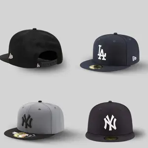 NEW ERA MLB Caps - 5FIFTY, 59FIFTY. Classic Logo Newyork Yankees, Los Angeles Dodgers, Chicago White Sox, Cleveland Guardians, Flat Brim, Snapback, Fitted. Unisex. All Season Wear. United States Design