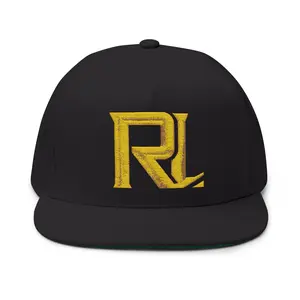 RLEGACY Gold RL Flat Bill Cap