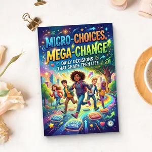 Micro-Choices, Mega-Change: Daily Decisions That Shape Teen Life, Personal Growth Guide for Teens, Build Better Habits, Make Smart Choices and Create a Stronger Future