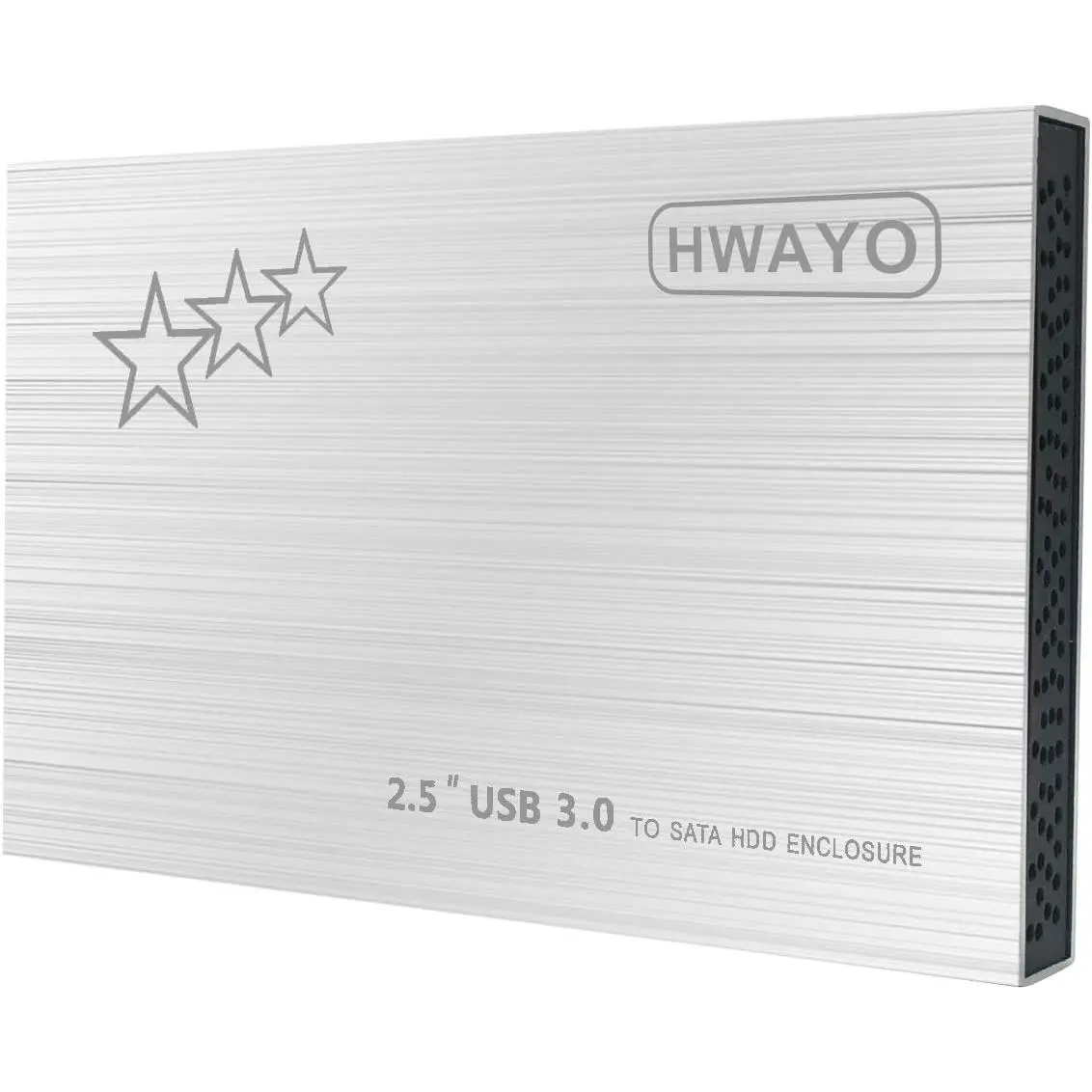 1TB External Hard Drive Portable 2.5'' Ultra Slim HDD Storage USB 3.0 for PC, Laptop, Mac, Chromebook, Xbox One (Silver)