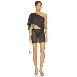 superdown Charlena Skirt Set in Black