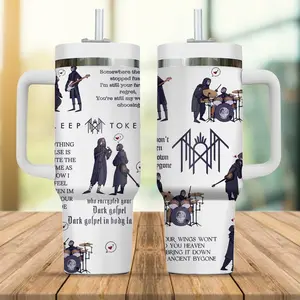 Idea Token Tumbler Sleep Token 40 Oz Tumbler Tumbler