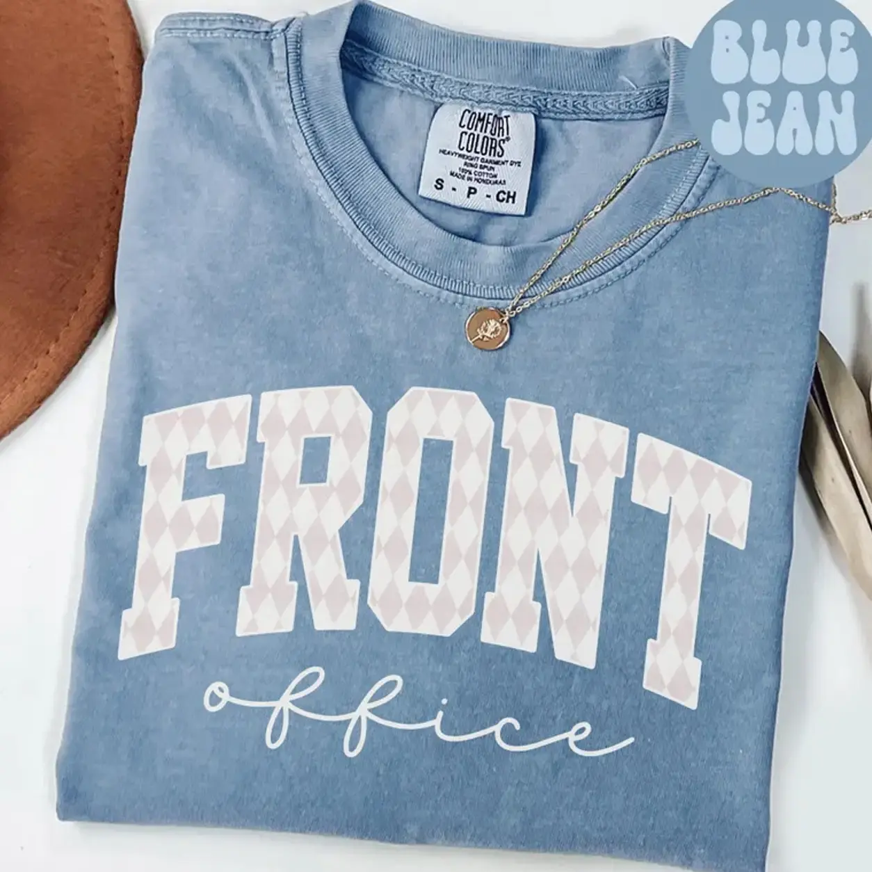 Comfort Colors Front Office Squad T-Shirt, Secretary Tee, Dental Administrative Assistant