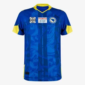 Personalized Bosnia & Herzegovina Soccer Jersey Full Set World Cup 2026, Custom Name Number Logo National Soccer Jersey Z