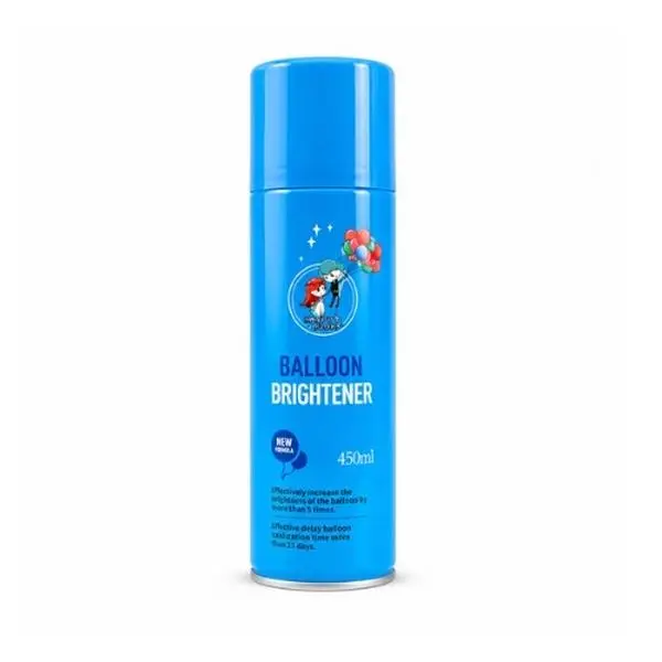 Balloon brightener 450ml liquid spray Balloon brightener 450ml liquid spray