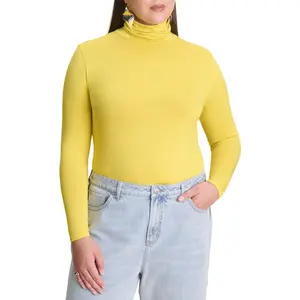 ELOQUII Women's Plus Size Layering Turtleneck