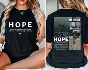 Vintage Hope Tour 2023 Merch, NF Hope Tour Shirt, NF Hope Tour 2023 Shirt, Rapper NF Fan Shirt