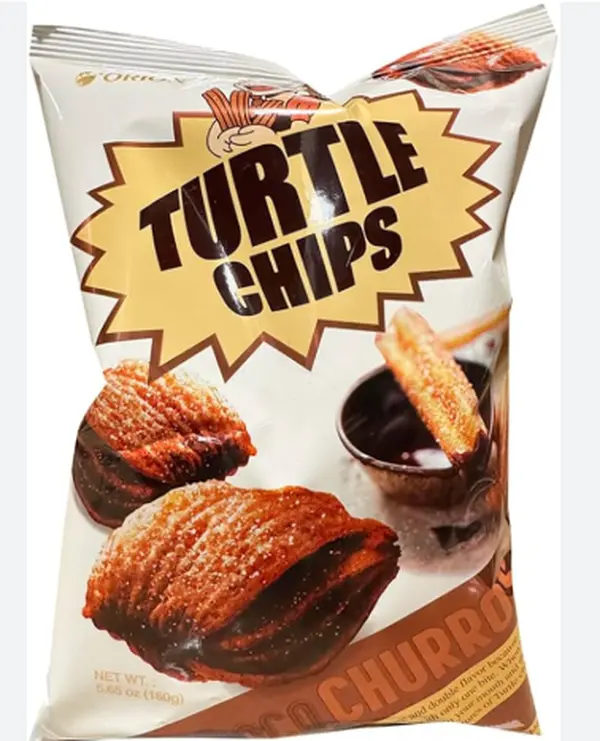 Orion Turtle Chips Churro - Snack Product Featuring Churro Flavored Turtle Chips Unique Twist On Traditional Snacks 5.65oz