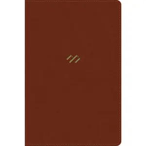 Biblia - NBLA Biblia temática de estudio, café símil piel