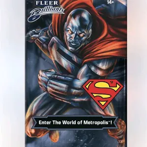 2025 Fleer Brilliants Superman Hobby Pack (RIPPED LIVE)