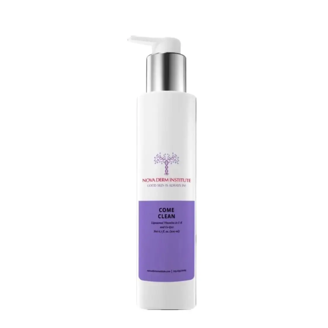 Come Clean Cleanser Glycolic Acid Facial Cleansing Moisture Wash Soap Exfoliant - Gentle hydrating and Exfoliating Cleanser for All Skin Types - Alcohol-Free Moisture Comfort face wash, Moisturizing Formula Skincare Smooth Radiant Complexion