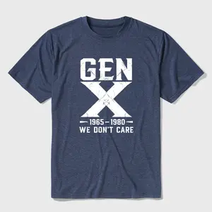 Gen X 1965-1980 We Don't Care Ultra Soft Heather Tee