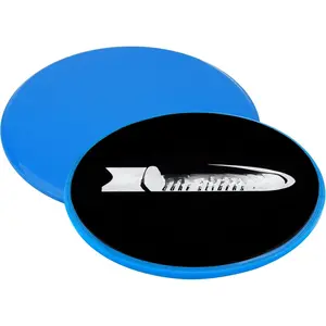 Exercise Sliders for Working Out Fitness Discs for Pilates Women Men, 2 Pack