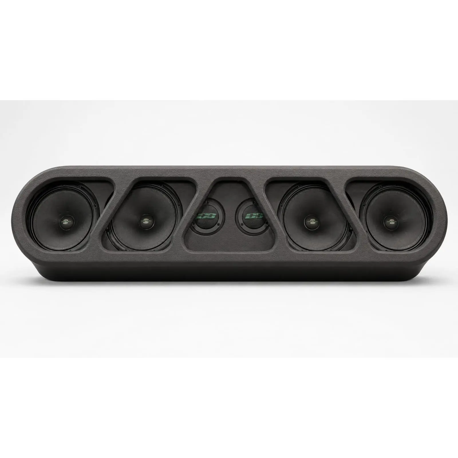 (4) Sylvester Speaker Rack Bundle w/ Beauty Panel & LEDs