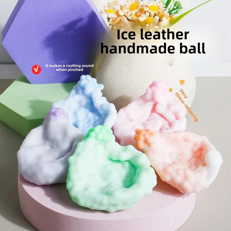 Squishy Stress Relief Ball Fidget Toy Antistress Decompression Sensory Toys for Adults Kids Soft Slow Rising Office Home Gift Colorful