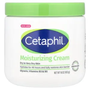 Cetaphil Moisturizing Cream, Fragrance Free, 16 oz (453 g)