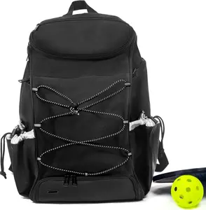 35L Pickleball Backpack - Pickleball Bags for Men or Women Includes Pickleball Ball Holder