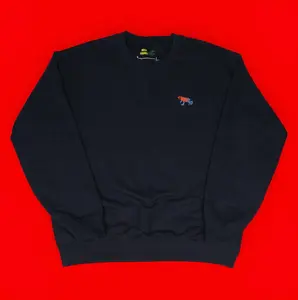 Strawberry Poison Dart Frog Embroidered Crewneck