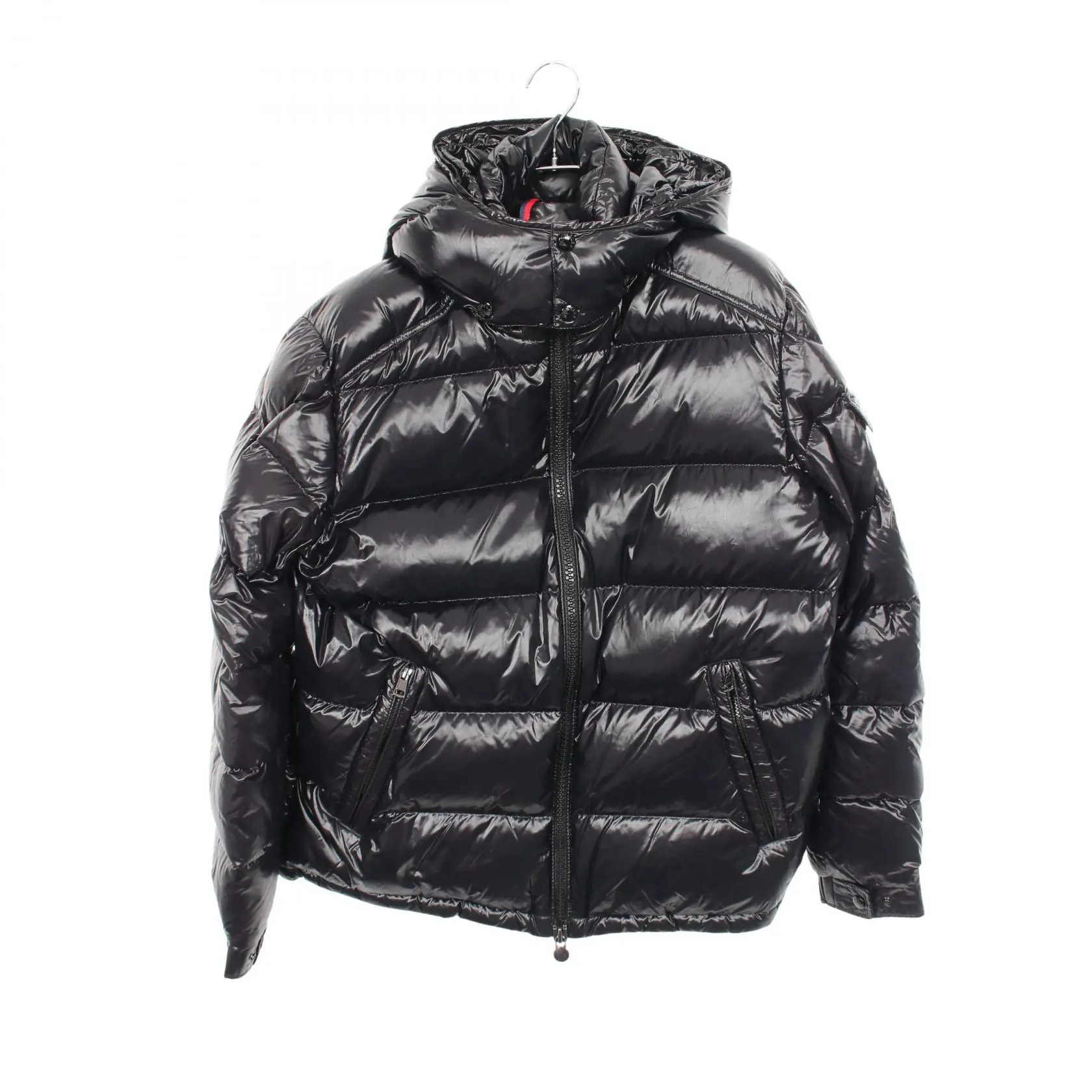 Pre-owned MONCLER Nylon Small Leather Goods MAYA Down Jacket
